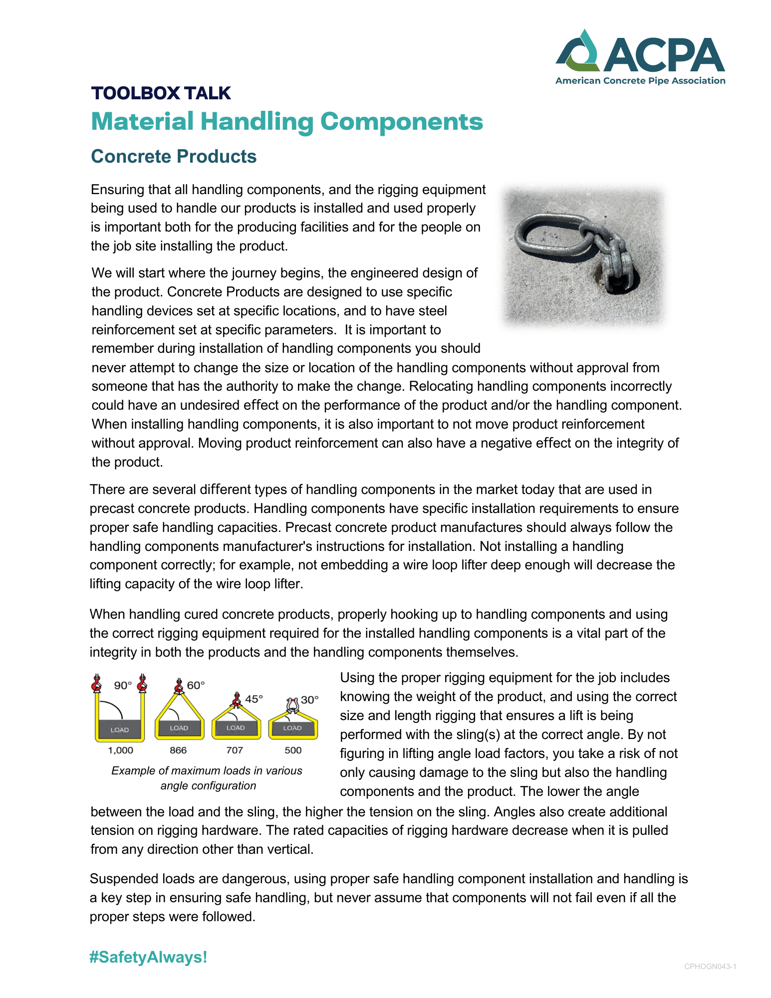 Handling Component Safety